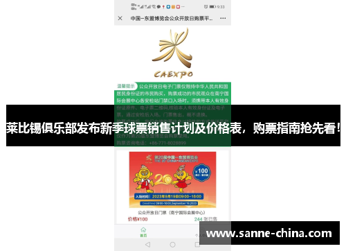 莱比锡俱乐部发布新季球票销售计划及价格表，购票指南抢先看！